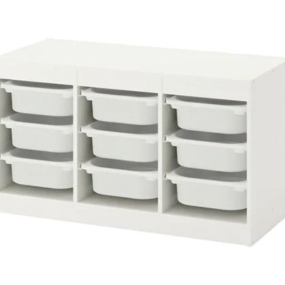 ikea toy organizer with bins