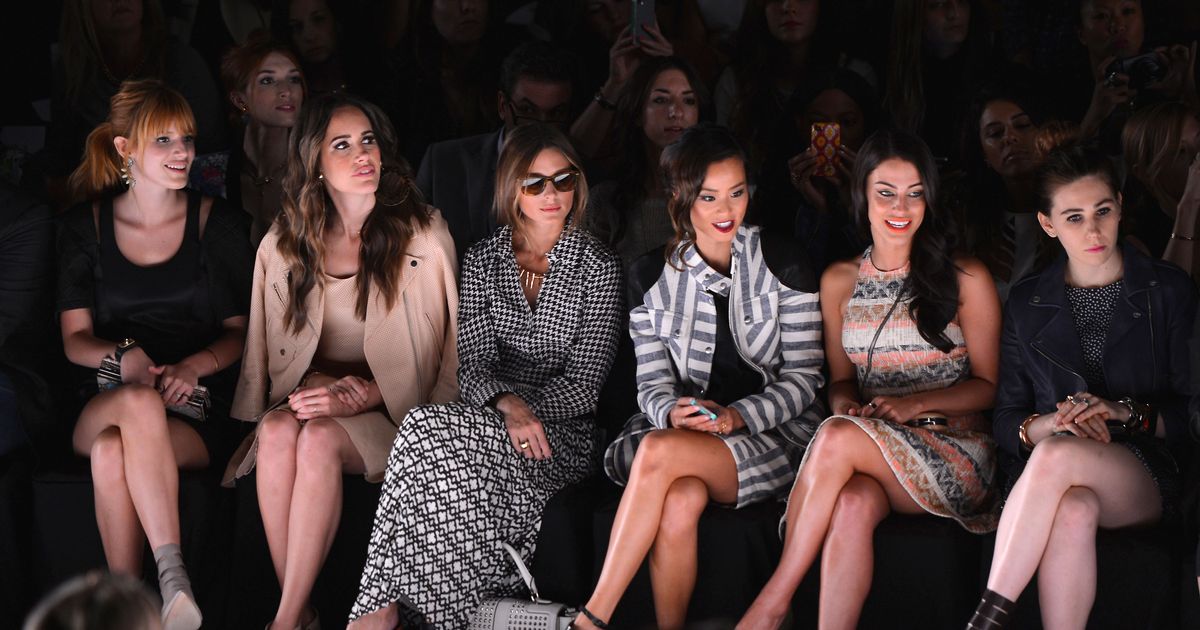 Fug Girls Happy Actresses in Rebecca Minkoff s Front Row