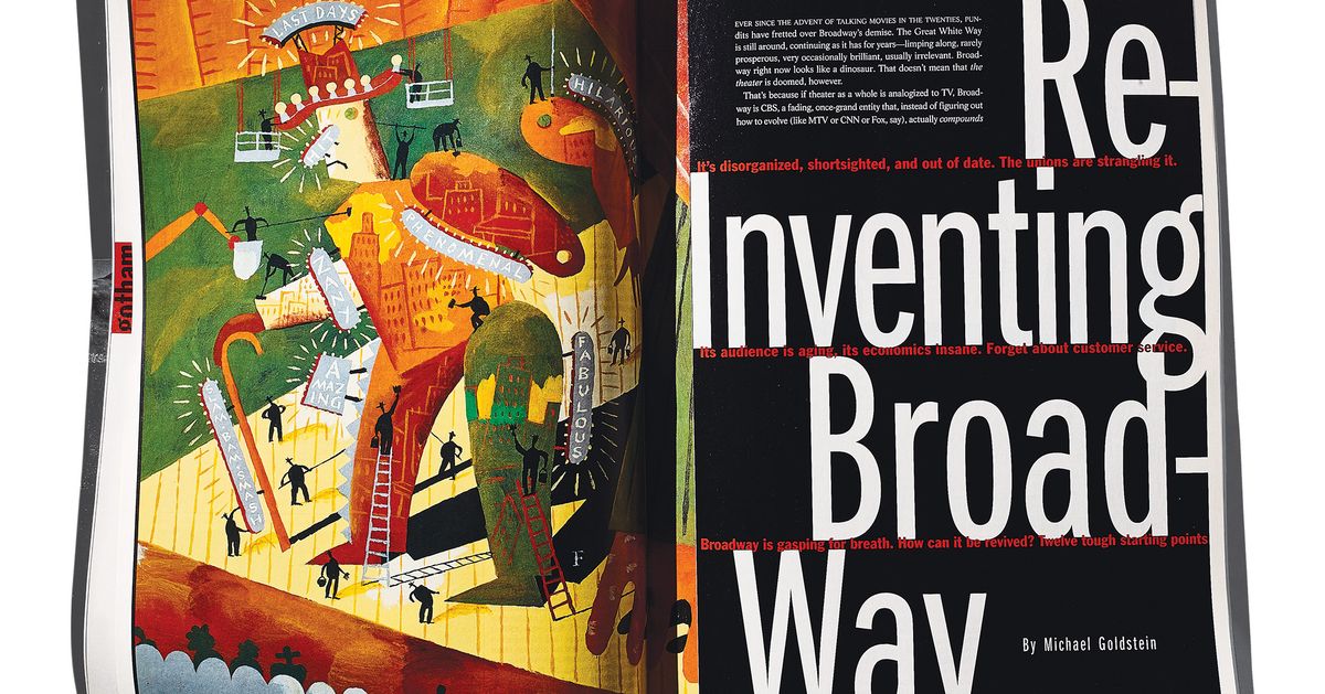 Broadway’s Survival Was a Legitimate Question 20 Years Ago