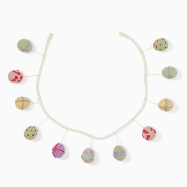 West Elm x Pink Chicken Felt Easter Egg Garland
