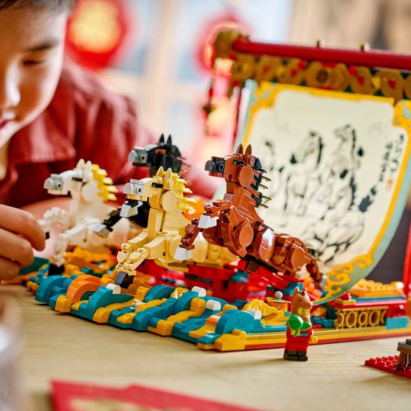 LEGO Galloping Horses Canvas
