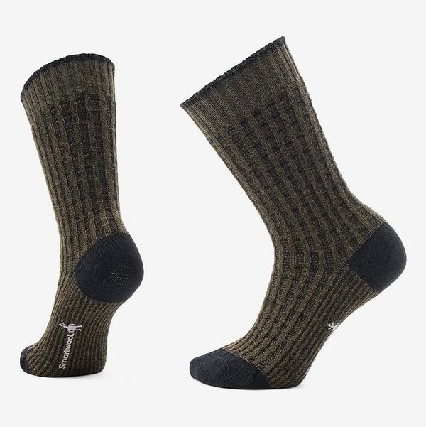 Smartwool Everyday Waffle Press Crew Socks