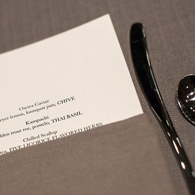 Menu.