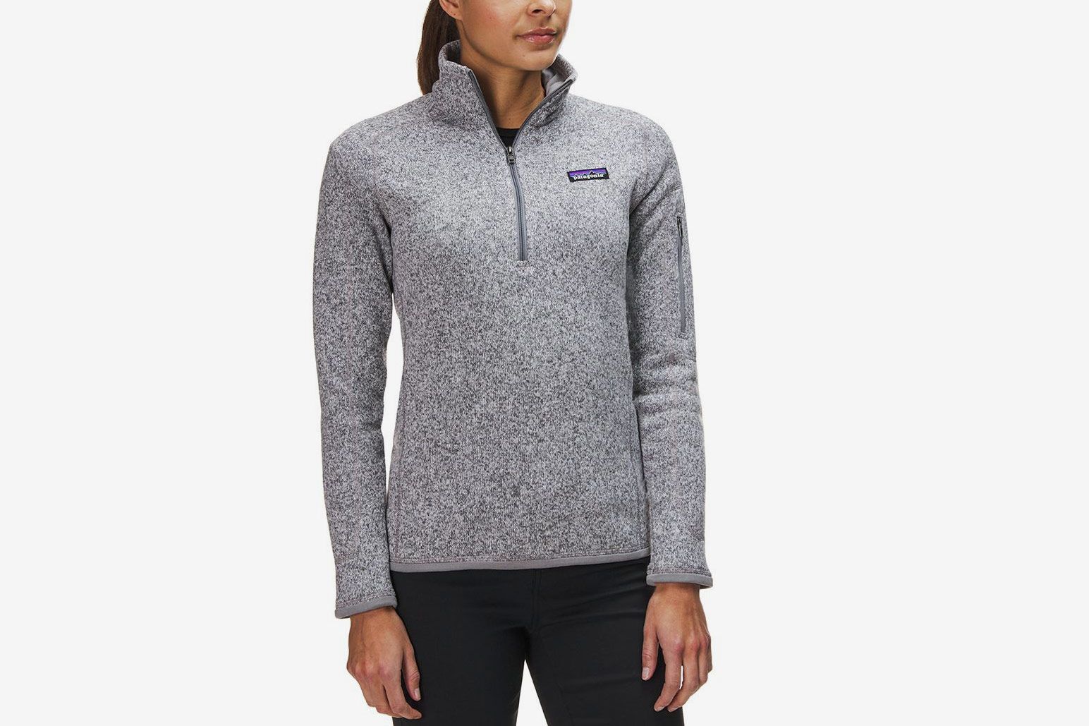 Patagonia better sweater top zip pullover