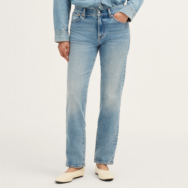 Madewell The Jules Slim-Straight Jean