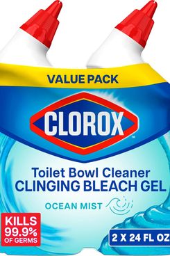 CLOROX Toilet Bowl Cleaner Clinging Bleach Gel