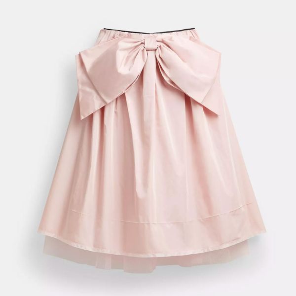 Coach Taffeta Skirt