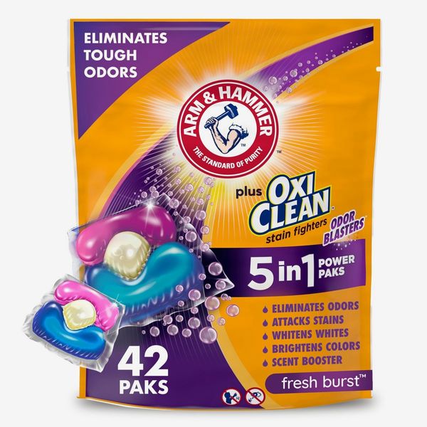 Arm & Hammer Plus Oxi Clean Laundry Detergent Pods - 42 Count