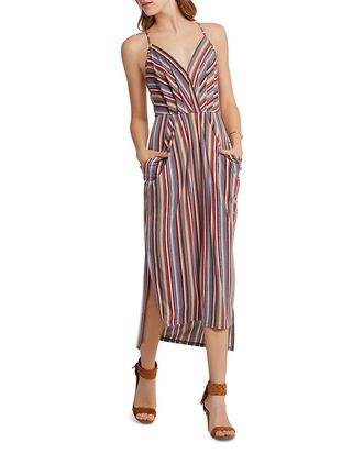 Cheap Thrill: A Lightweight, Striped Midi Dress