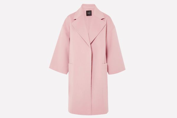 Theory Wool and Cashmere-Blend Coat