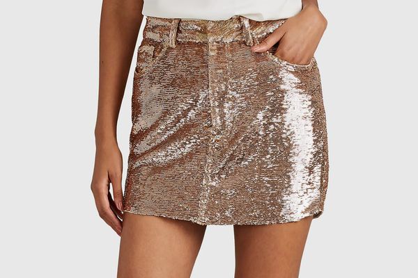 IRO Obospe Embellished Miniskirt