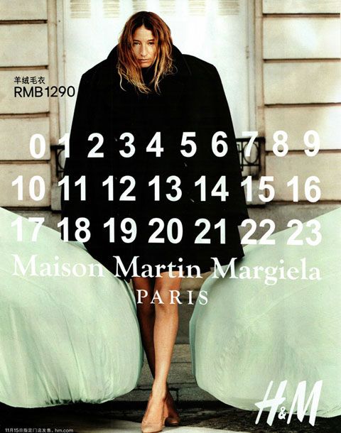 Now Making the Internet Rounds: Maison Martin Margiela for H&M Ads