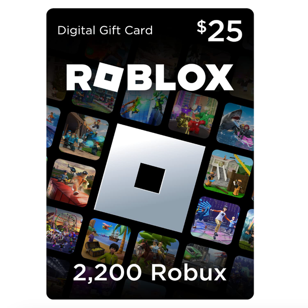 Roblox Digital Gift Code for 2,200 Robux