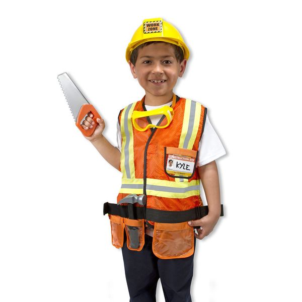 Construction Worker Role Play Costume