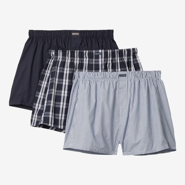 Calvin Klein Underwear Cotton Classics Multipack Pack Woven Boxer