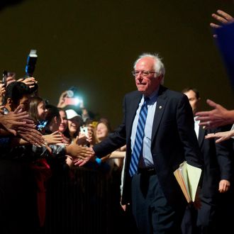 Bernie Sanders Campaigns In Atlantic City