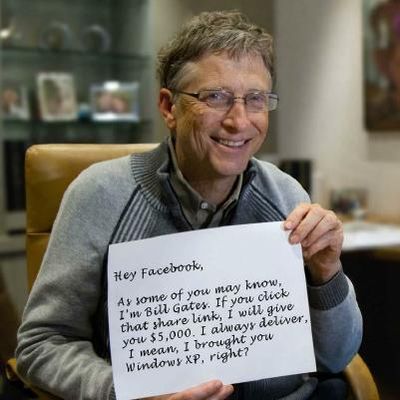 Bill Gates $5,000 Giveaway