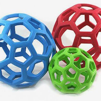 Rubber ball on sale dog toy