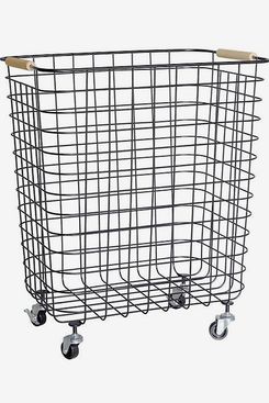 The Container Store Laundry Cart with Wheels