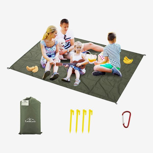 Likorlove Outdoor Picnic Waterproof Blanket 80”x60”