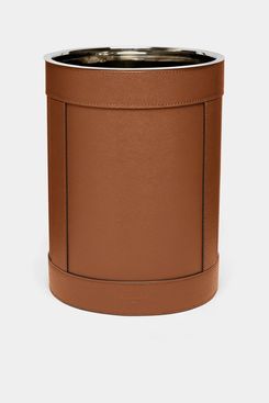 GiobagnaraBrus Leather Wastepaper Bin