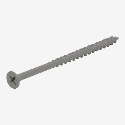 Grip-Rite # 8 x 2-1 / 2 po. Philips Bugle-Head Coarse Thread Sharp Point Polymer Coated Exterior Screws