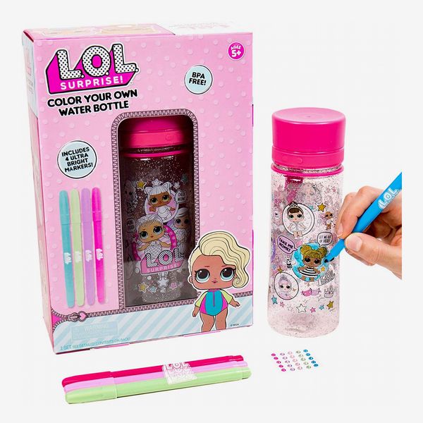 L.O.L. Surprise! Color Your Own Water Bottle