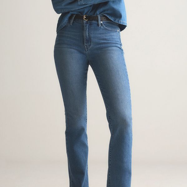 Quince Bella Stretch Kick Flare Jeans