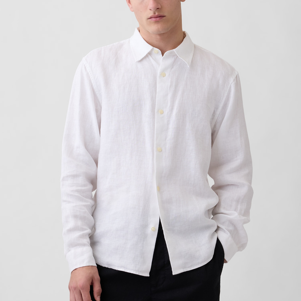 Gap 100% Linen Relaxed Shirt