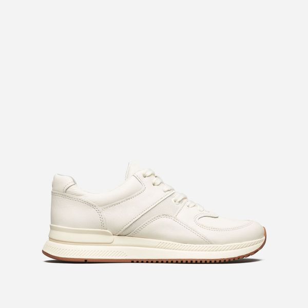 Everlane The Trainer White Platform Sneakers