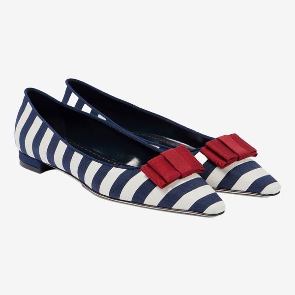 Manolo Blahnik Reador Ballet Flats