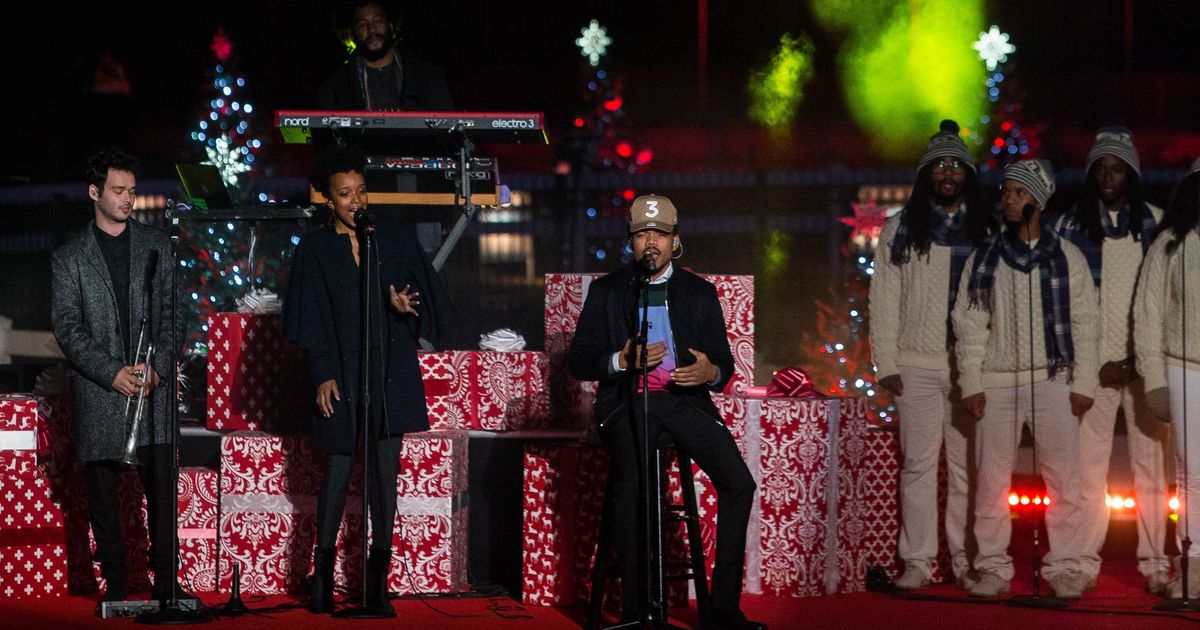 Watch Chance the Rapper Perform at the White House TreeLighting