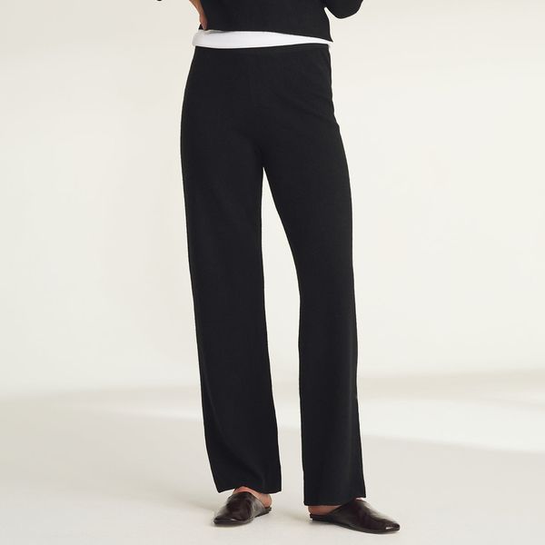 Naadam Signature Cashmere Straight Leg Pant