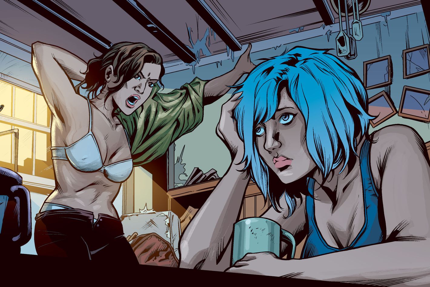 Comics Star Si Spurrier on Cry Havoc, His Story of a Lesbian Werewolf,  Mythology, and War