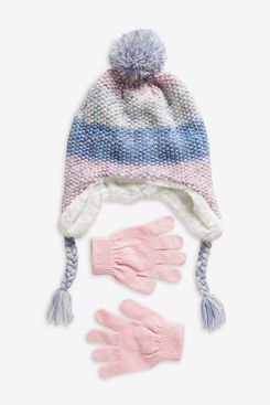 Capelli New York Kids’ Space-Dye Beanie & Gloves Set