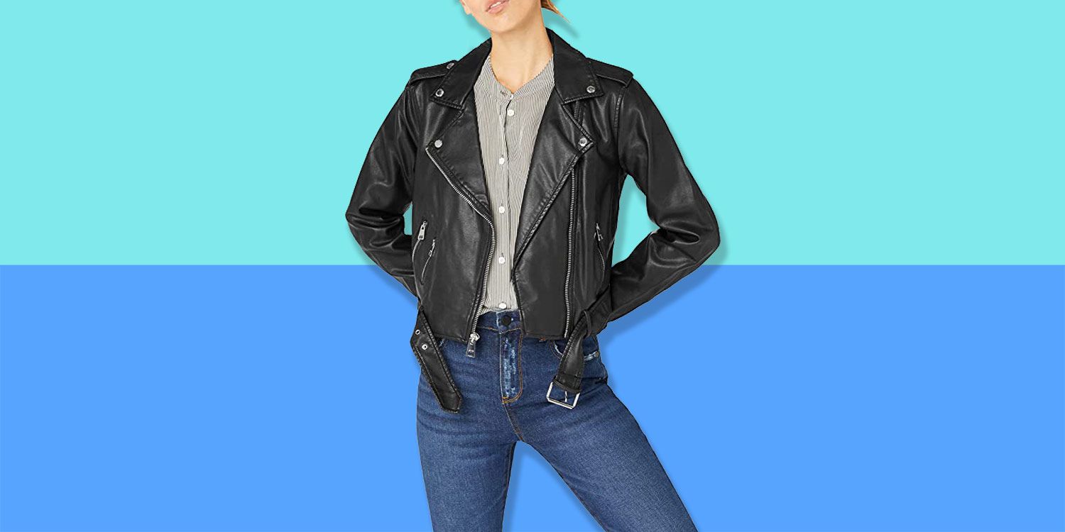 Levi's Women's Faux Leather Motorcycle Jacket Sale 2020 | The Strategist