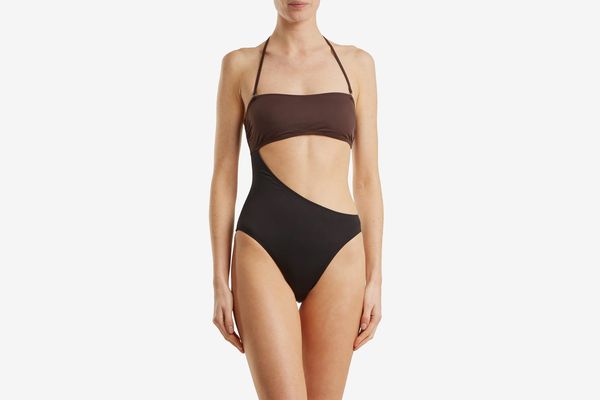 Solid & Striped The Cece Cutout Bandeau Swimsuit