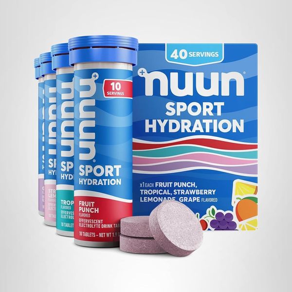 Nuun Sport Hydration Electrolyte Tablets - Juicebox Mix, 40 Count