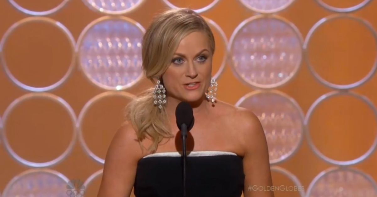 Watch Amy Poehler S Golden Globes Acceptance Speech