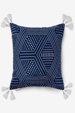 Martha Stewart Collection Piper Beaded Decorative Pillow