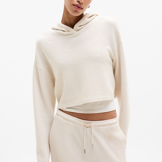 Athleta Tranquil Waffle Hoodie