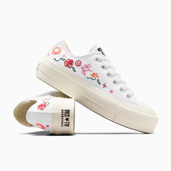 Converse Chuck Taylor All Star Lift Platform Summer Embroidery