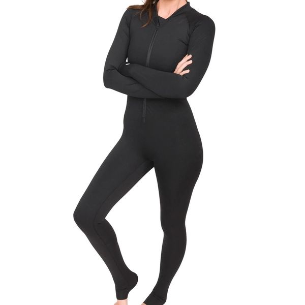Waterlust Black Circularity Full-Body Sun Suit