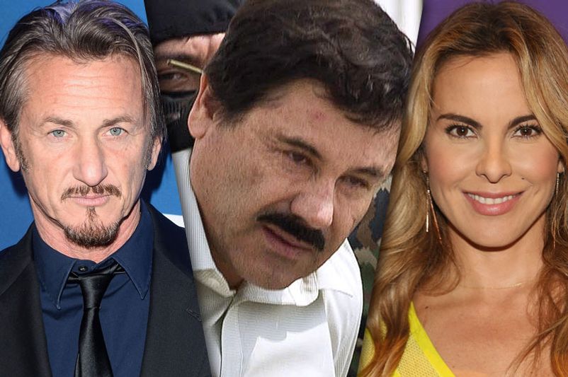 Kate del Castillo, Sean Penn, and El Chapo