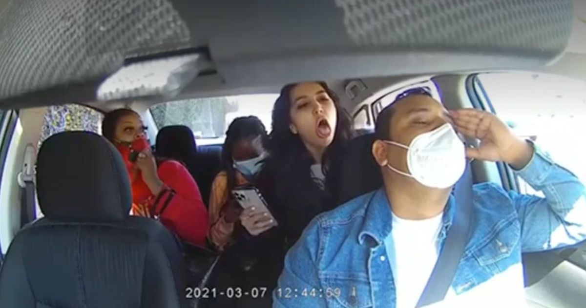Asian Uber Driver Pepper Sprayed and Coughed On by Riders