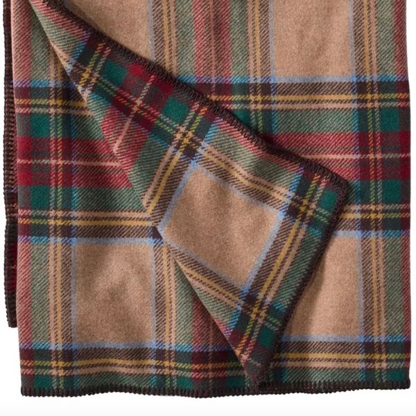 L.L. Bean Washable Wool Blanket, Plaid