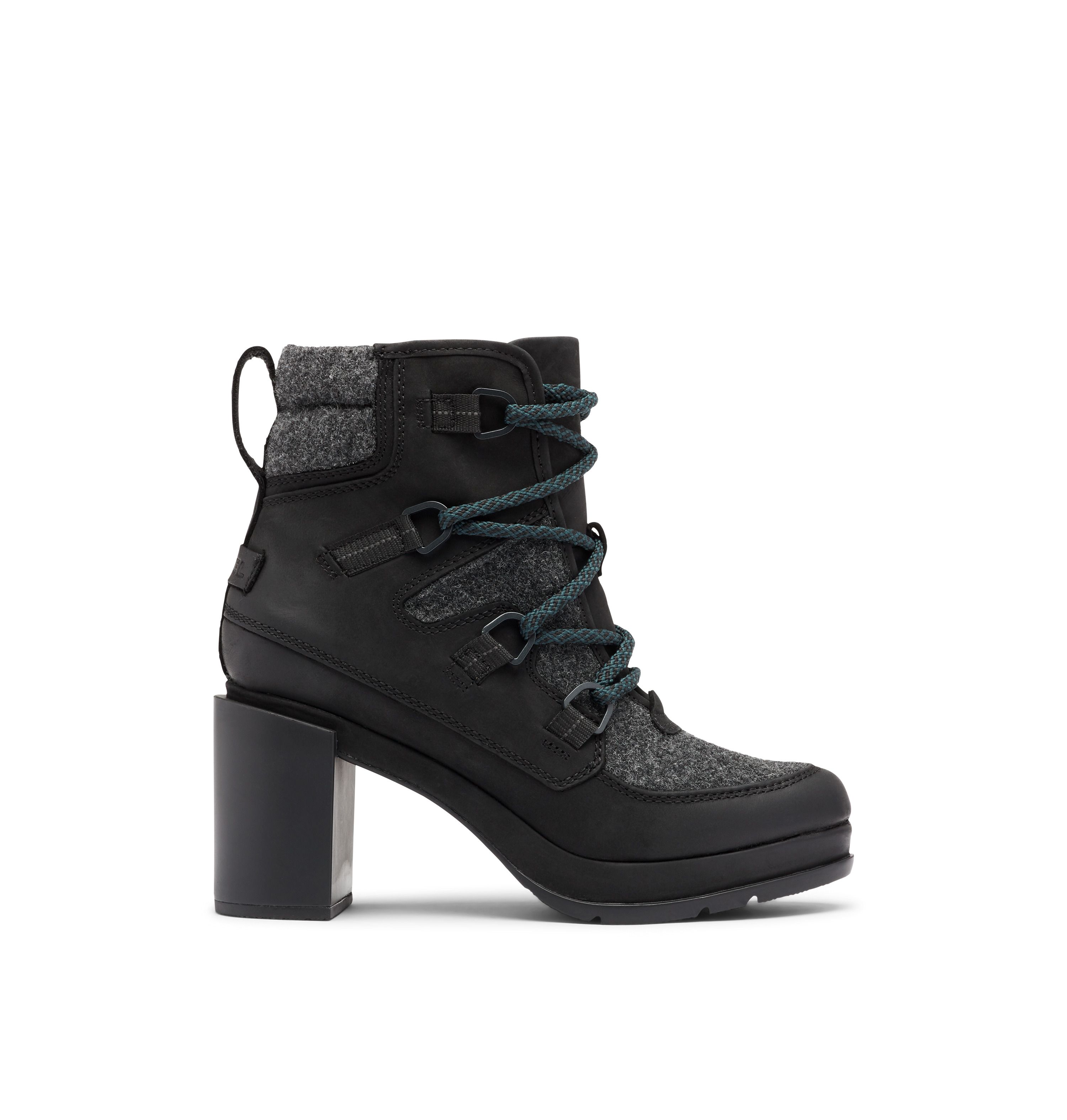 WOMEN'S BLAKE™ LACE BOOTIE - BLACK, GREY