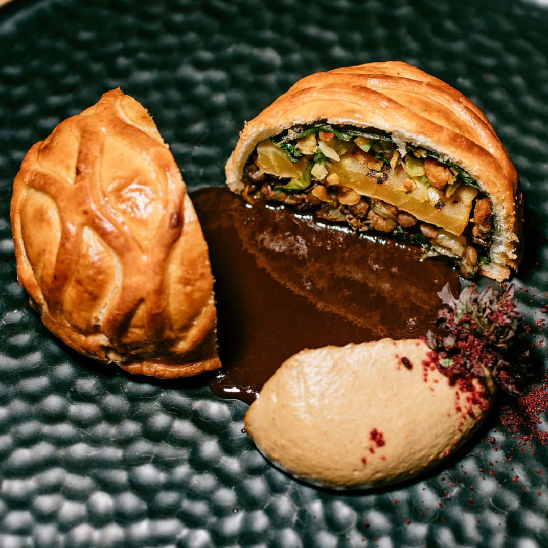 The vegetable pithivier.