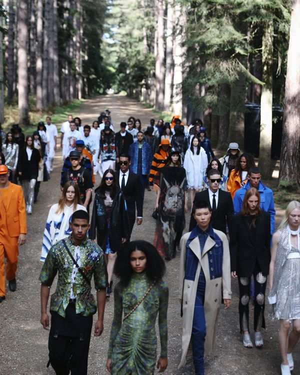 Recap: Burberry Spring 2021 Runway Show in the Woods