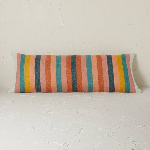 Opalhouse Designed With Jungalow Oversize Oblong Woven Stripe Decorative Throw Pillow